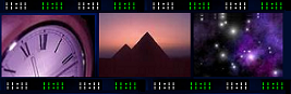 11:11 on clock pyramids 1111 universe
