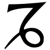 capricorn glyph