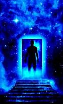 starseed soul walking in cosmic doorway