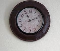 Wall clock showing hands on the time 11:11