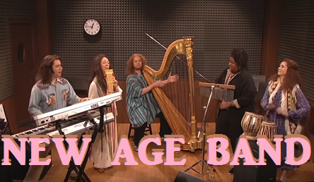 Spiritual new age band parody humor